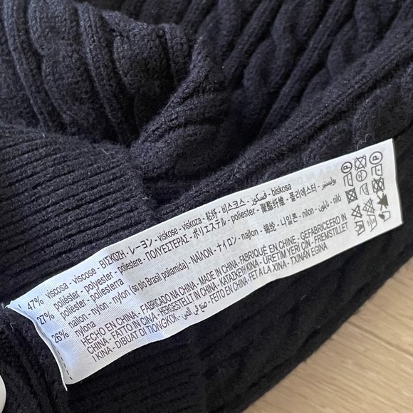 Zara Cable Knit Sweater Tank Midi Dress - Picture 9 of 9